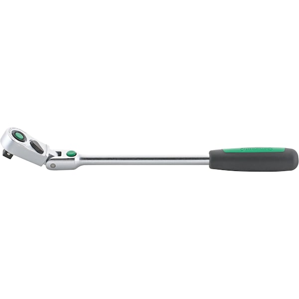 10 mm (3/8") QuickRelease fine-tooth flexible-joint ratchet WA.4.5 - Degree L.300 mm